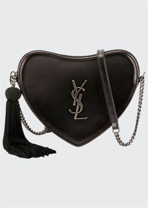 ysl heart bag gold|ysl pouch monogramme.